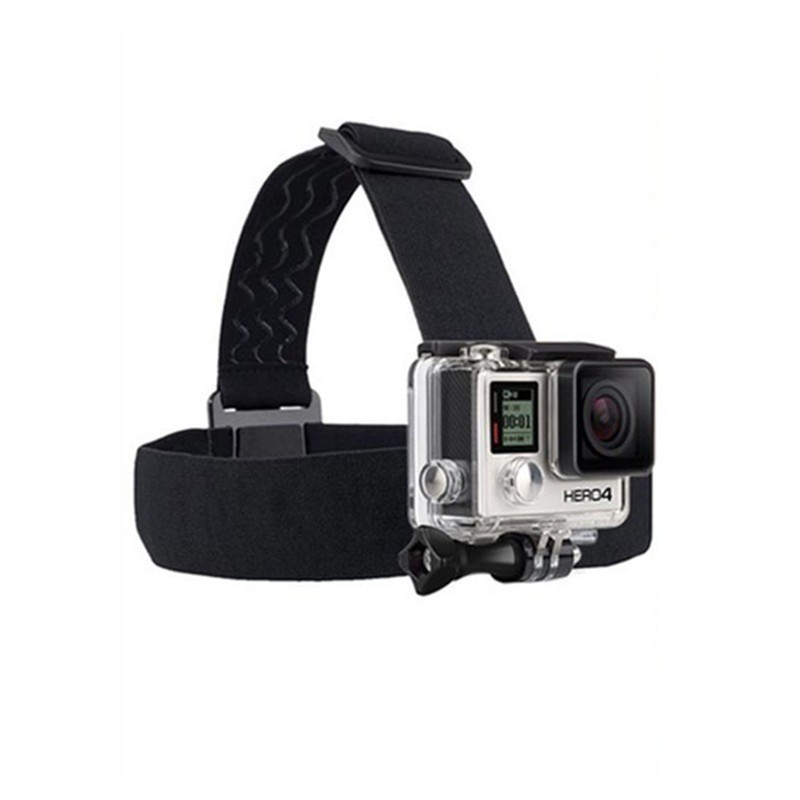 Akaso 2 In 1 Action Camera Elastic Head Strap Stand Mount Belt Kit Sports Camera Accessories