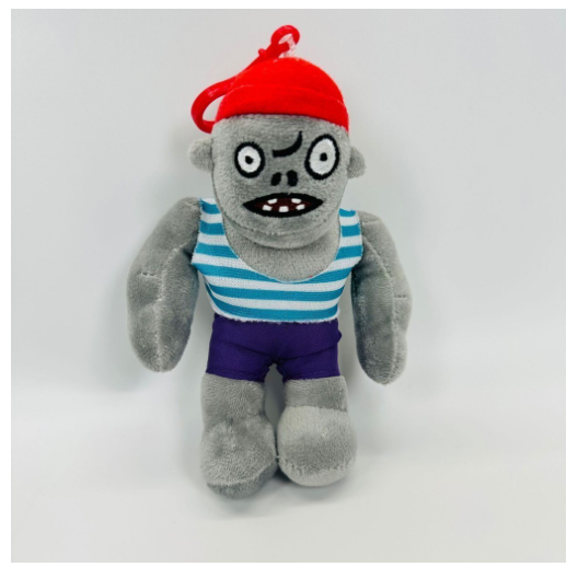 10cm Plants vs. Zombies Plush key chain PVZ Plush Doll Pendant Peashooter Sunflower Ice Dolls Zombie Rag Accessories Doll PVZ19