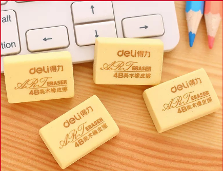Deli 1Pcs Eraser For Art Painting Student Stationery School Supplies 7544