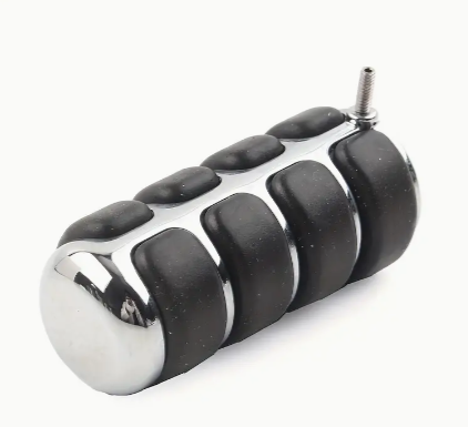 Motorcycle Round Gear Shift Brake Lever Peg Toe Heel Pedal Cover For Yamaha V-Star Raider Kawasaki Vulcan 800 Suzuki Boulevard C90 Intruder 1500