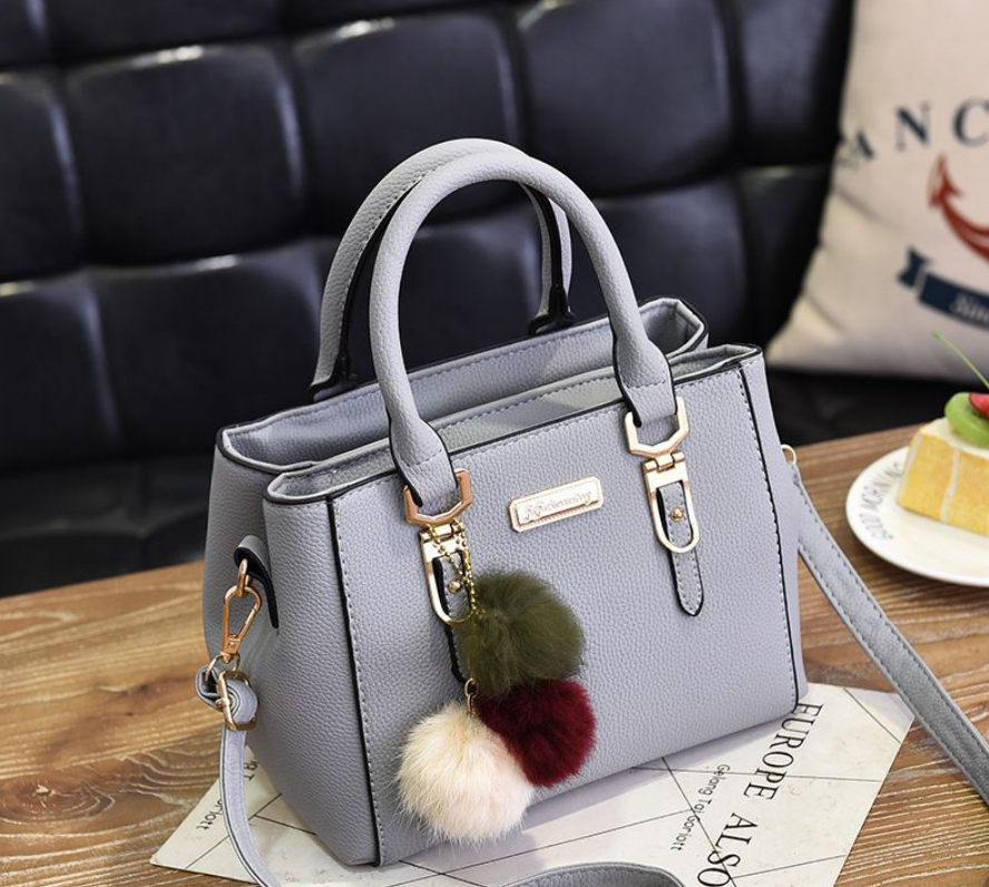 YQY #8076 Korean new fashion leather Handbag with Sling
