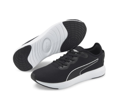 PUMA Unisex Softride Cruise Running Shoes (Black)