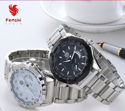Men Watch Business Strap Date Watch Quartz Watch