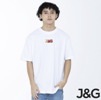 J&G Boy's Logo Tee Loose Fit
