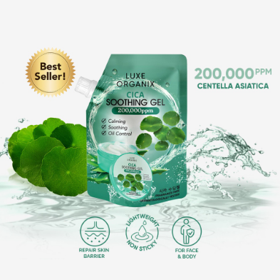LUXE ORGANIX Cica Soothing Gel 100ml