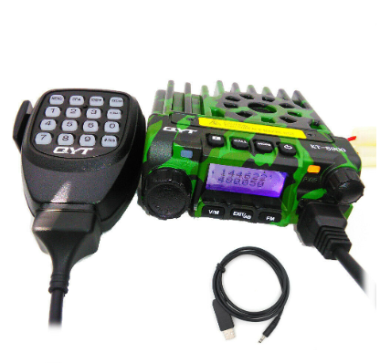 Qyt  Kt8900 Car Transceiver 25W Mobile Radio VHF UHF Dual Band Radio 200CH 480MHz