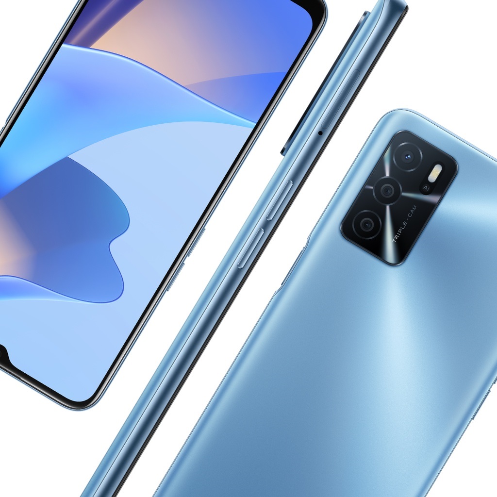 OPPO A16 4+64GB PEARL BLUE | 6.5" HD+ Display | 13MP AI Triple Camera | 5000mAh Large Battery Smartphone
