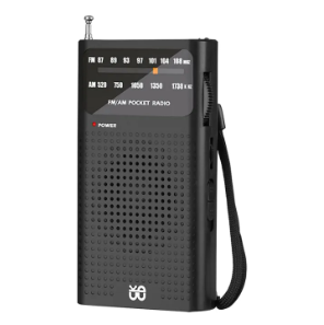 Mini Radio Portable AM/FM All Band Stereo Weather Pocket Radio Receiver for Old Man Walking Hiking Camping
