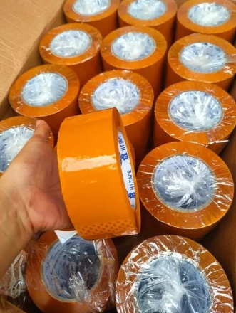 PACKAGING TAPE 2INCH 100M/200M/300 TAN COLOR HIGH QUALITY STRECHABLE 0.48 MICRON