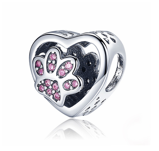 925 Silver Trinkets Balloon Charms Beads for Bracelet Pan Security Chain d06