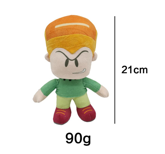 Game Friday Night Funkin Plush Toy FNF Girlfriend Boyfriend Captain Pico Whitty Monster Stuffed Toys Plushie Plush Doll J