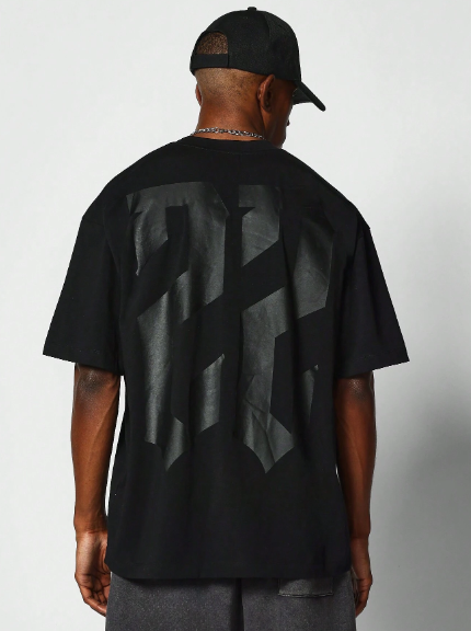 SUMWON Tee With Number Graphic Print College Ready