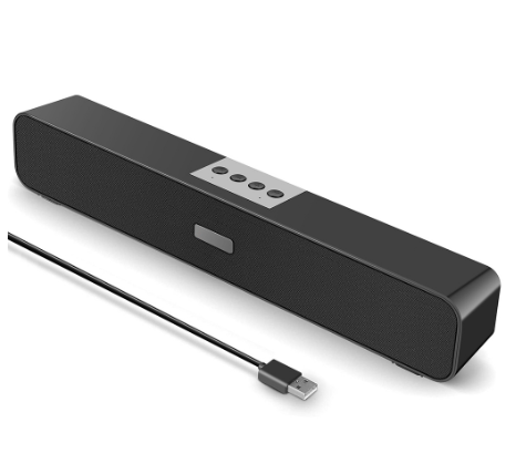 Corn Speaker Bluetooth Speaker Soundbar Subwoofer Bluetooth Version 5.0 Wireless for Phone TV Laptop