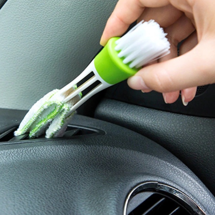 Car Air Vent Cleaning Brush Auto Air Conditioner Brush Gap Cleaning Dust Universal Cleaning