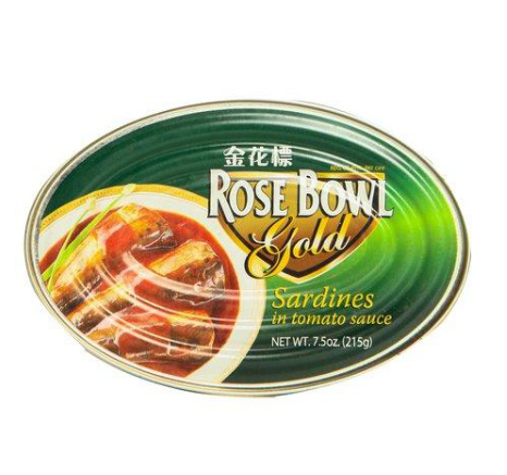 Rose Bowl Gold Sardines  425g