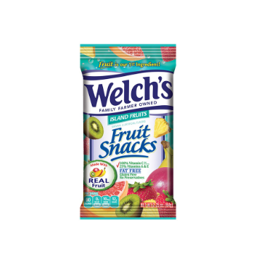 Welch Fruit Snacks Island Fruits 2.25 oz