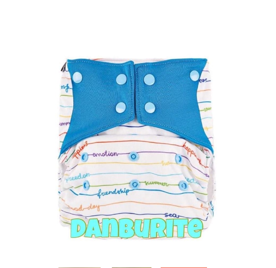 Booldeet Biggie Flex Cloth Diaper (Ideal for Toddlers 1-5 years old) D12