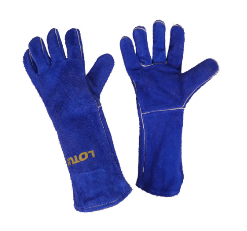 Lotus Welding Gloves (BLUE) 16" LWG216 - Protective Equipment