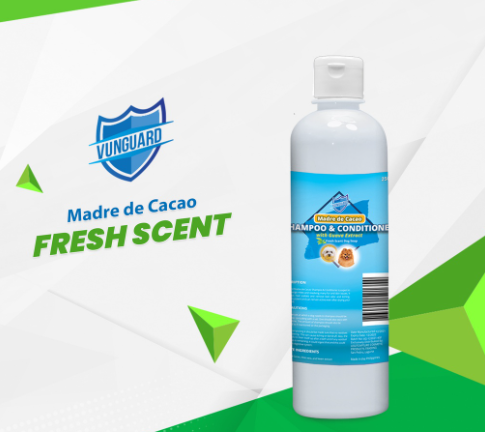 MADRE DE CACAO PET SHAMPOO AND CONDITIONER FRESH SCENT SCENT - 250mL