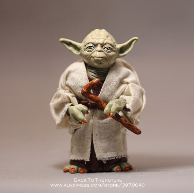 Disney Star Wars 12cm Toy Master Yoda Darth PVC Action Figure Anime Figures Collection Dolls mini Toy model for children gift