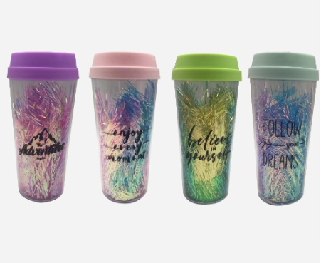 Surplus Acrylic Feather Tumbler 450mL