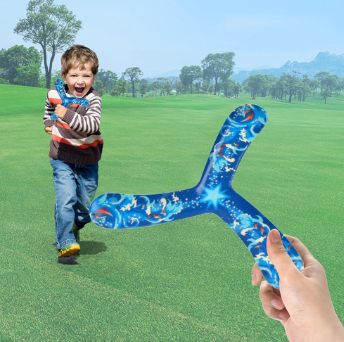 Outdoor Boomerangs Sports Toys for Kids Spinning Flying Toys Fun Beach Toy Sports & Outdoor Play Toys for Boys, Girls and  Adult