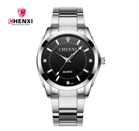 Binbond Original Luxury Women's Stainless Steel Waterproof Luxury Simple Fashion Ladies Watch Couple Watch Quartz Wrist Watch M1