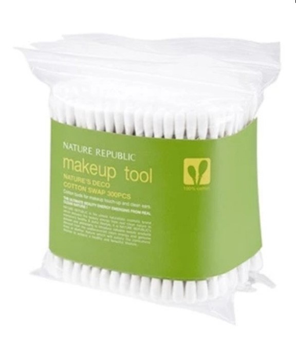 Nature Republic  Beauty Tool Cotton Swab 300 Pcs