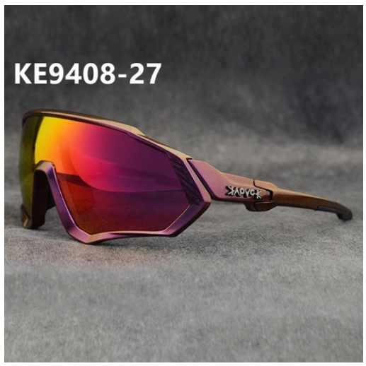 Kapvoe Cycling Glasses Outdoor Sports Shade Goggles UV400 Bicycle Bike Sunglasses Fashion Polarized Glasses KG22