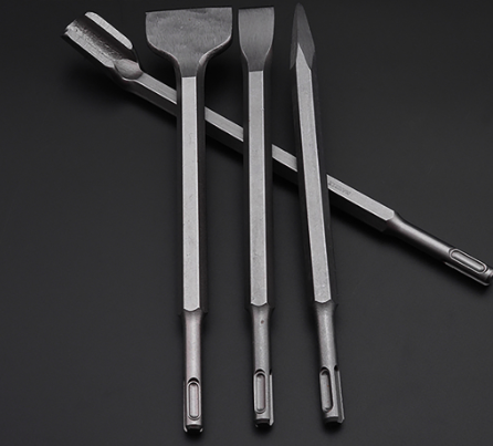 Harden 14X250mm SDS-PLUS Point, Flat, Extra Flat, U Type Chisel Professional Chrome Vanadium Steel S