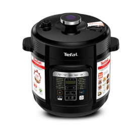 TEFAL Home Chef Smart Electric Pressure Cooker CY601D Nonstick Bowl 15+2 Programs,12 Safety Features  4.9  62 Ratings 173 Sold