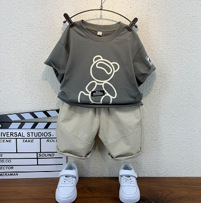 Baby Boy High Quality Short Sleeve T-Shirt Suit Infant Fashion Recreational Clothes Girls Summer new children's clothing