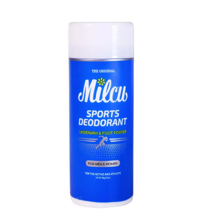 Milcu Sports Deodorant Underarm & Foot Powder 80g