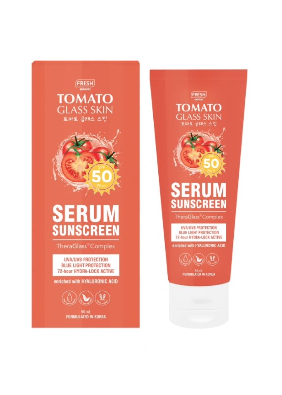 Fresh Skinlab Tomato Glass Skin Serum Sunscreen 50ml