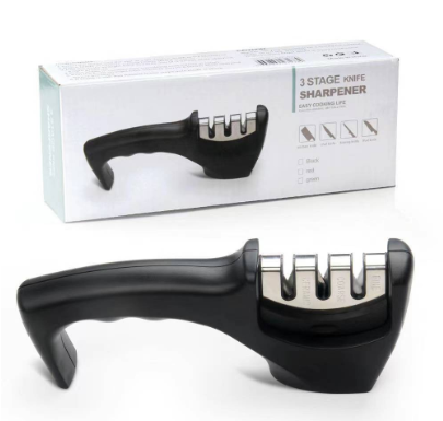 Multifunction Home Handheld Portable Kitchen Knife Sharpener 3-Stage-Z334