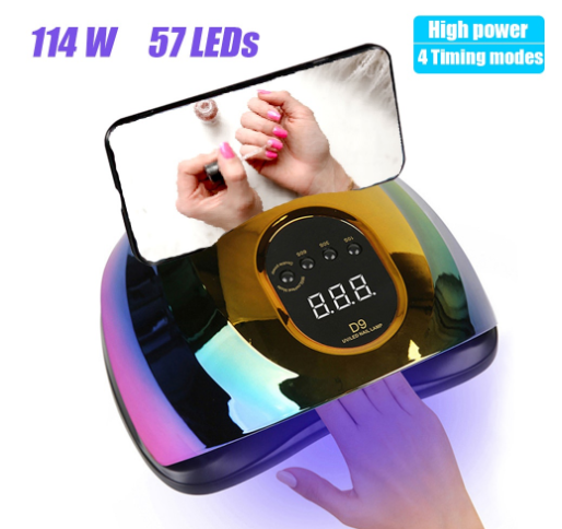 Nail Drying Lamp UV LED lamp for nails 114W Gel Polish Dryer Manicure Nail Lamp With Smart Sensor Professiona Manicure Tools