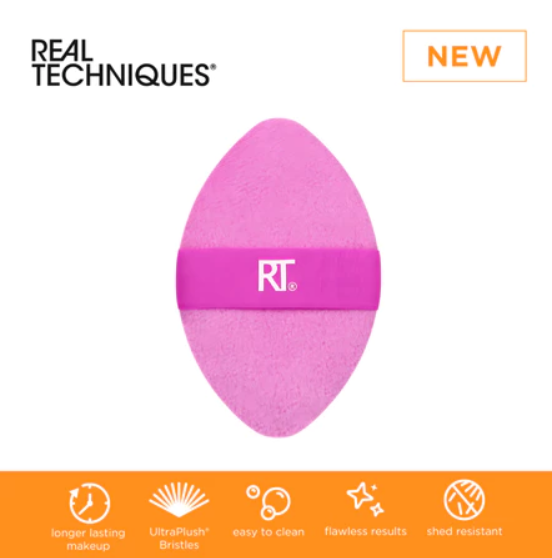 Real Techniques Miracle 2-In-1 Powder Puff Duo