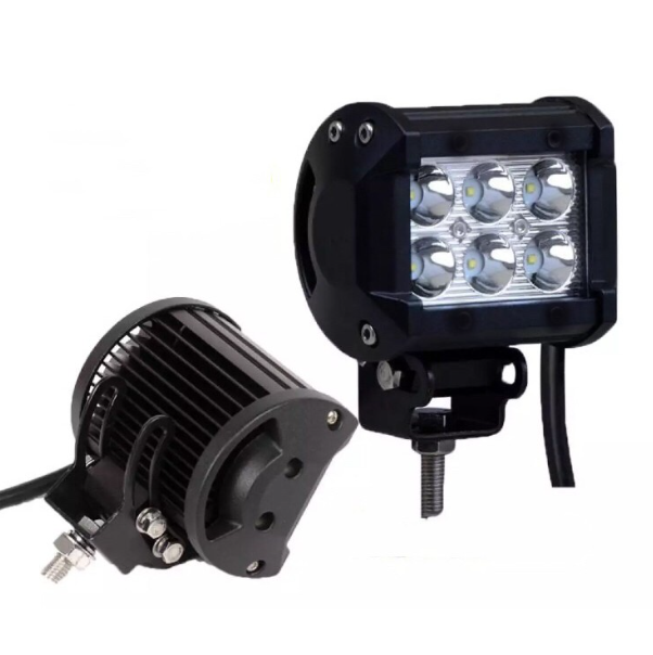Universal Motorcycle 6 LED Headlight Plastic Housing