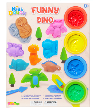 Kids Dough Funny Dino