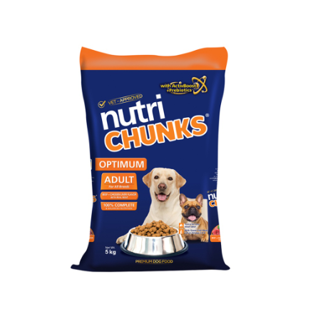 Nutri Chunks Optimum Adult Beef 5kg
