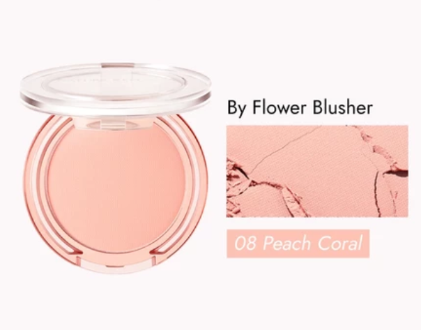 NATURE REPUBLIC BY FLOWER BLUSHER 08 PEACH CORAL