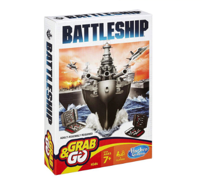 Hasbro Games Battleship Grab and Go Tabletop Multiplayer Game