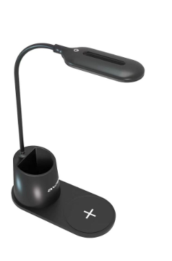 Awei W19 Wireless Charger Charging 3 Colors LED Pen Holder Lamp 360� Adjustable Stand