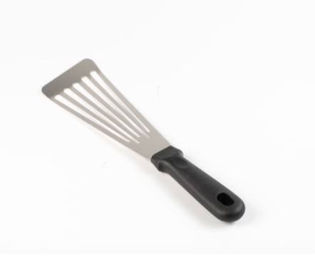 Famco Stainless Steel Fish Spatula, Heat-Resistant Handle, Perfect for Grilling and Flipping Fish