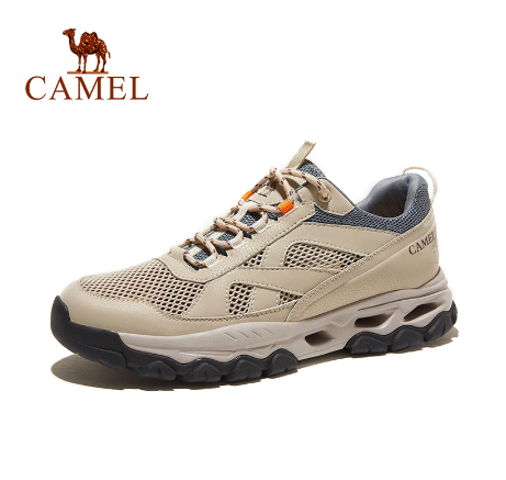 CAMEL Men's Non-slip Outdoor Hiking Shoes Lightweight Mesh Breathable Shoes