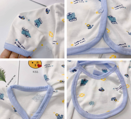 5pcs Set Newborn Baby Clothes Barbies Cotton Terno Infants Clothing Suit Outfits Boy Girl