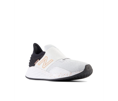 New Balance Roav Slip On Boys Running Shoes - Grey