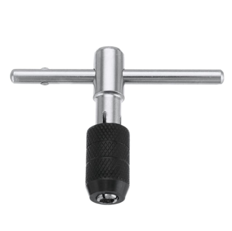 6pcs T-type Metal Hand Tools Screw Thread Tap Wrench M6/M7/M8/M10/M12 Tap Set DIY Tool Wrench Set