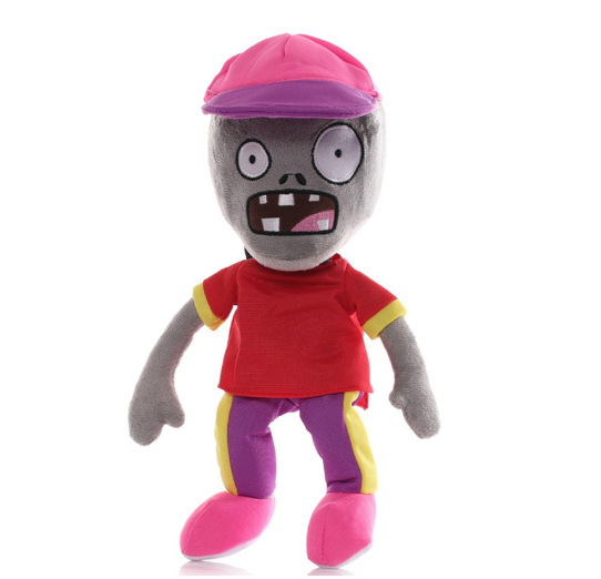 30CM Plants vs Zombies Plush Doll Peashooter SplitPea Clown Zombie Figures Soft Stuffed Toys Kids Halloween Gift Z33