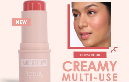 Sassy Colors Creamy Multi-use Blush Stick